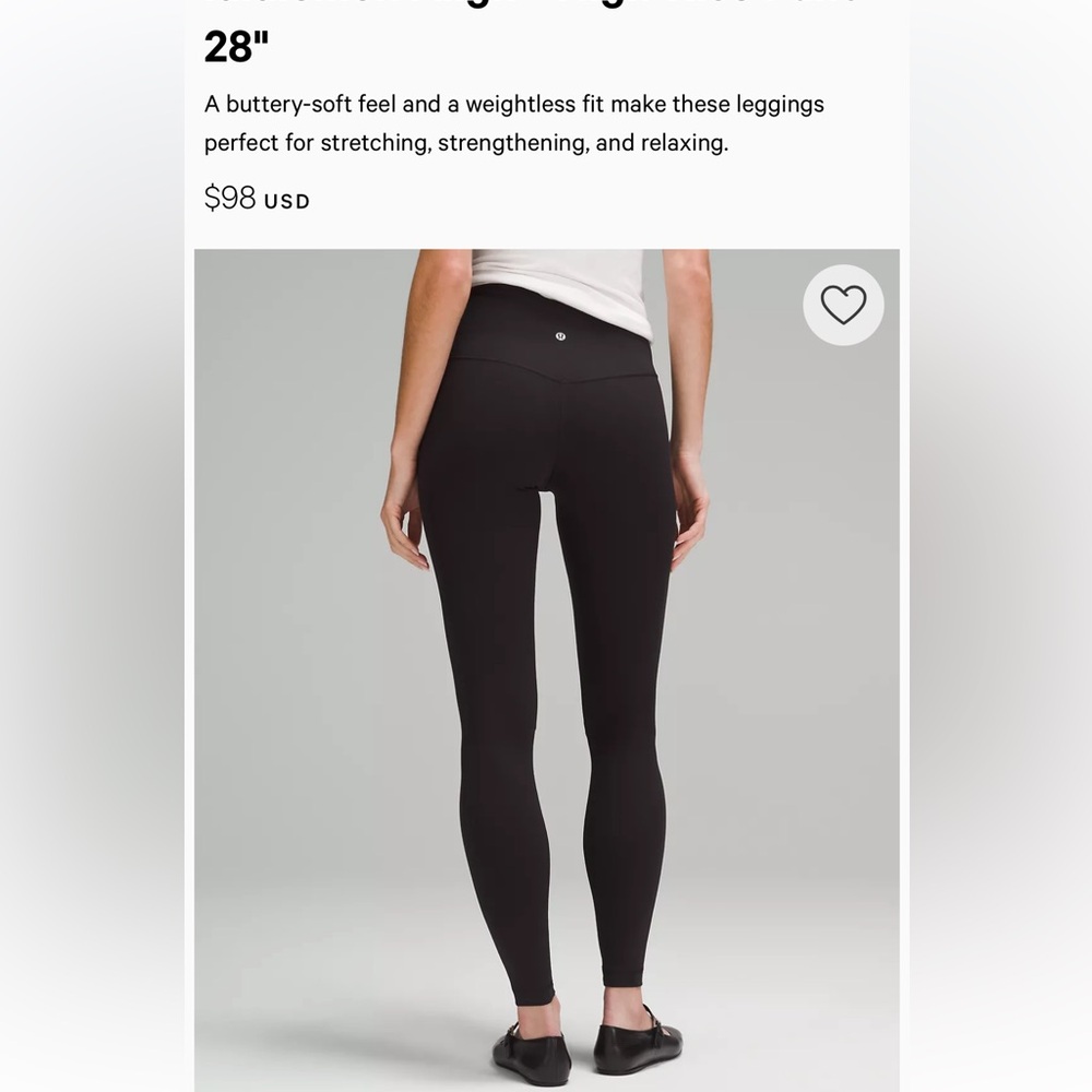 (3) Lululemon Align leggings; all size 4